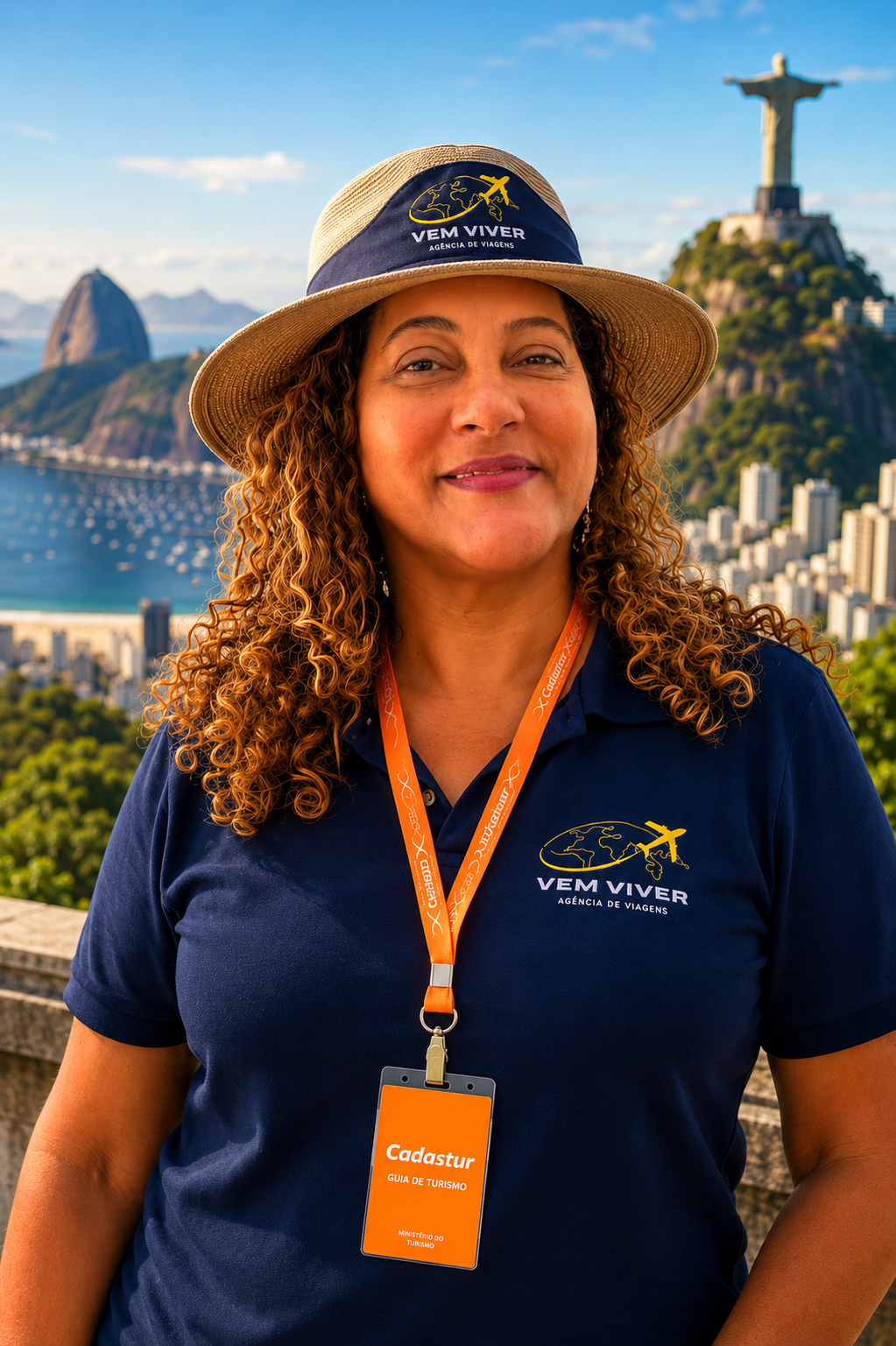 Márcia Calheiros, guia da expedição